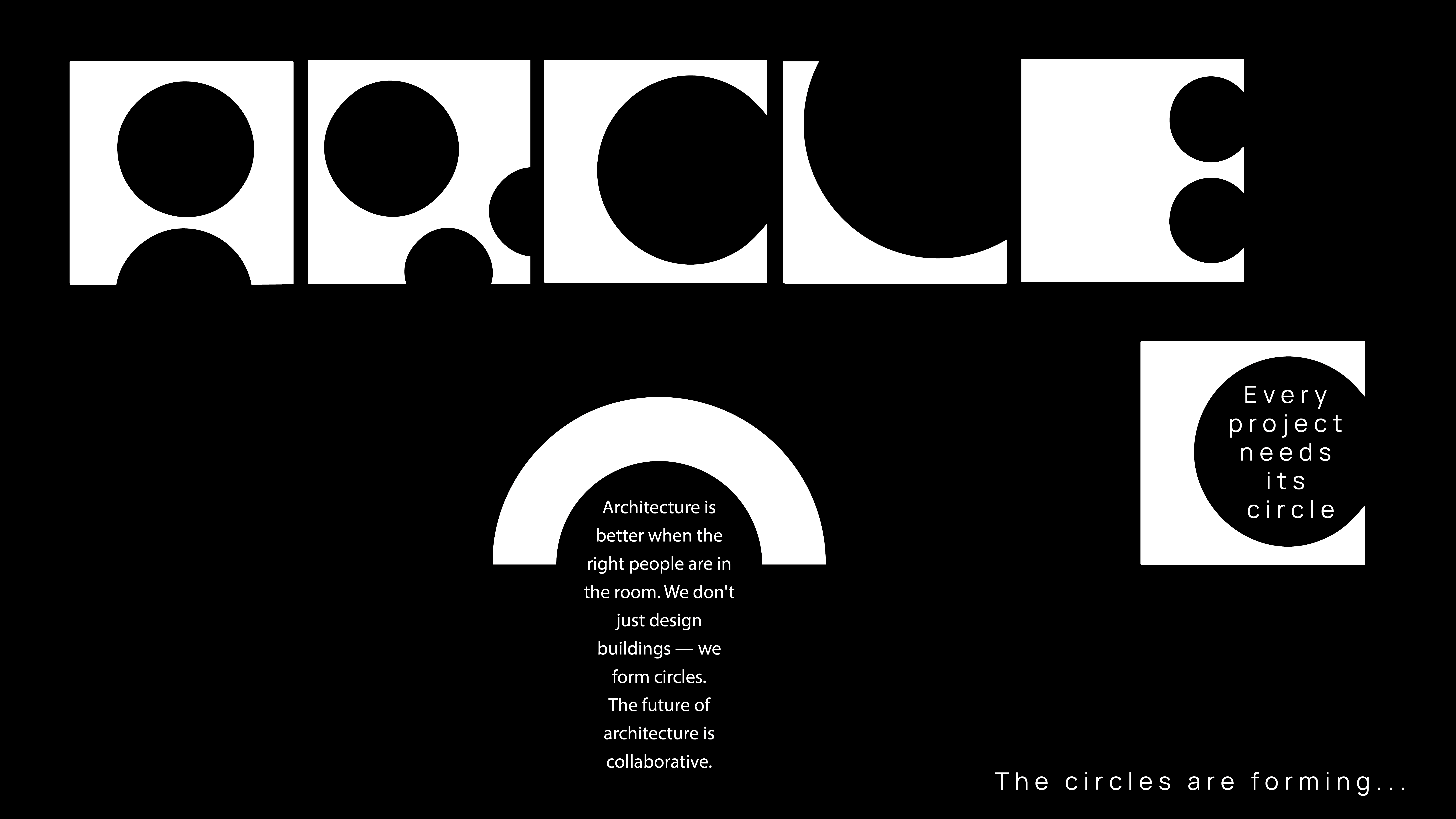 ARCLE • Architecture and Circles